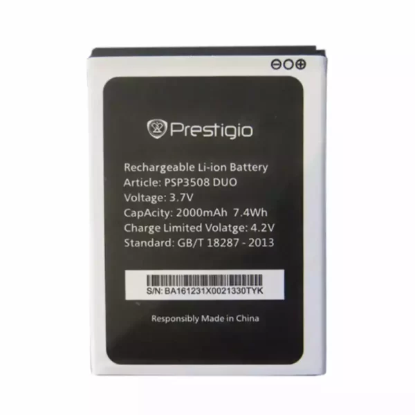 Original cell phone battery PSP3508 DUO for Prestigio Wise P3