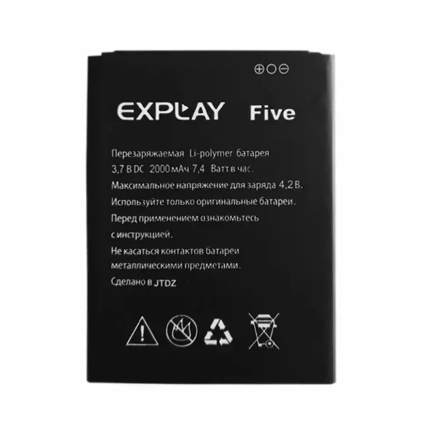 Original cell phone battery for Explay Five