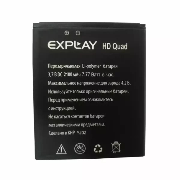 Original cell phone battery for Explay HD Quad