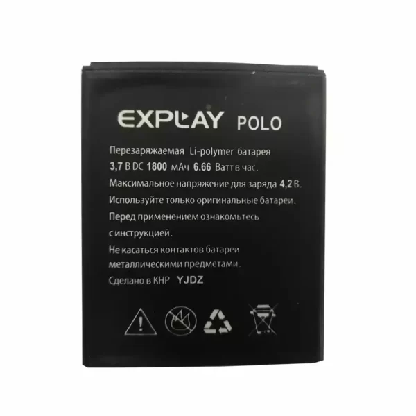 Original cell phone battery for Explay Polo