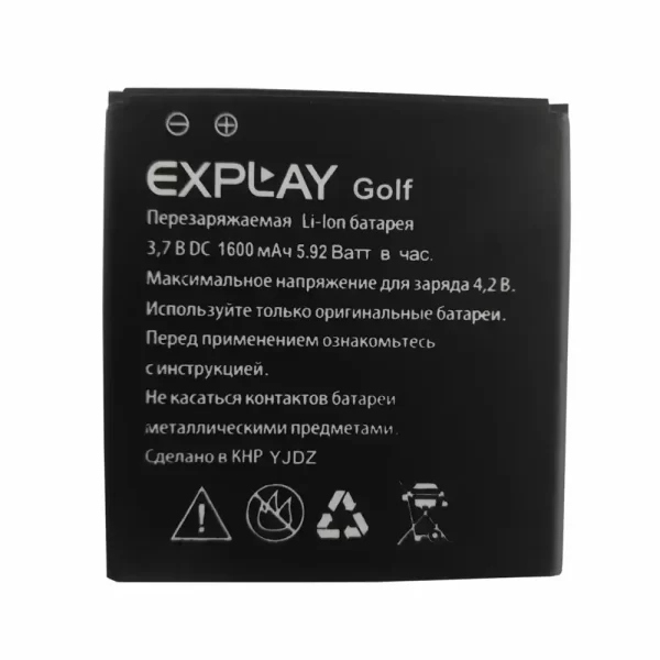 Original cell phone battery for Explay Golf