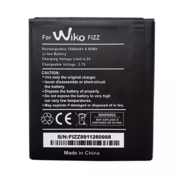 Original cell phone battery for Wiko FIZZ