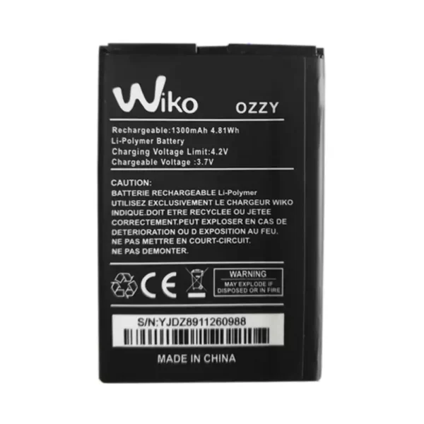 Original cell phone battery for Wiko OZZY