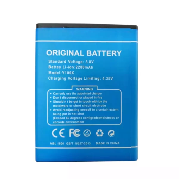 Original cell phone battery for DOOGEE Y100X