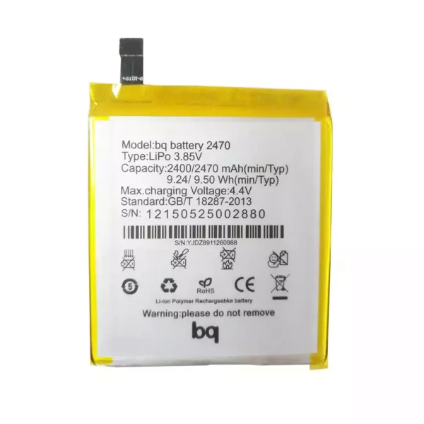 Original cell phone battery for BQ Aquaris M4.5