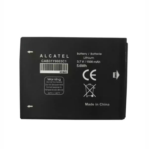 Original cell phone battery CAB31Y0003C1 for Alcatel OT918,OT4010,OT4033