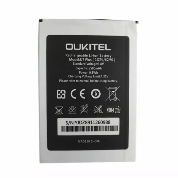 Original cell phone battery for OUKITEL U7 Plus