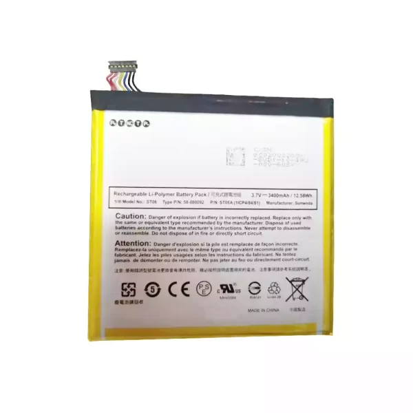 Tablet battery for Amazon ST06 58-000092,Kindle fire HD6 PW98VM 26S1006