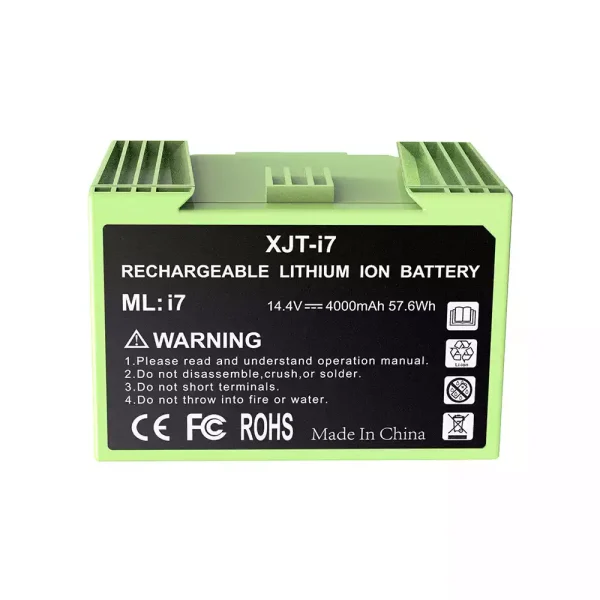 High Quality Battery For Robot Vacuum cleaner iROBOT ABL-D1,iROBOT i7 E5 E6 (4000mAh) - Image 2