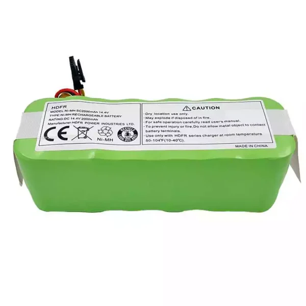 High Quality Battery For Robot Vacuum cleaner ECOVACS CR120 CR121 CR540,Dibea X500 X580 (2000mAh)