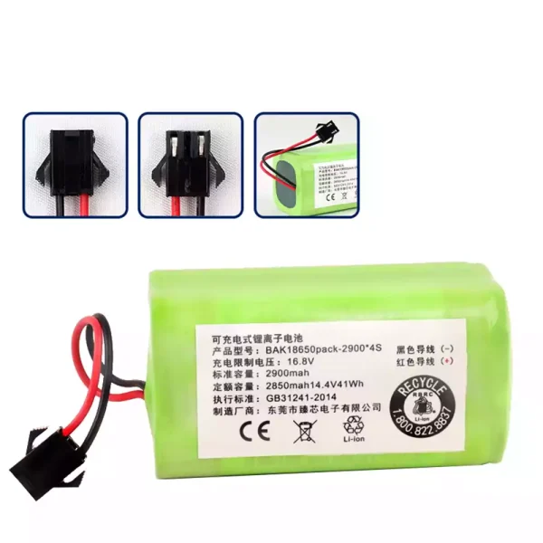 High Quality Battery For Robot Vacuum cleaner ECOVACS DEEBOT BFD-WSQ DN620 DN621 DN625