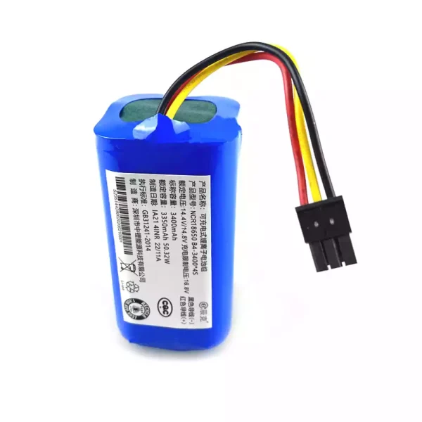 High Quality Battery For Robot Vacuum cleaner FMART E-R620C (3400mAh) - Image 2