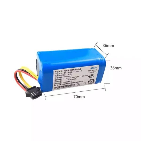 High Quality Battery For Robot Vacuum cleaner Haier TAB-M320C TAB-J3C5L SWR-T320S SWR-T350G SWR-QT35B SWR-J3500 - Image 2