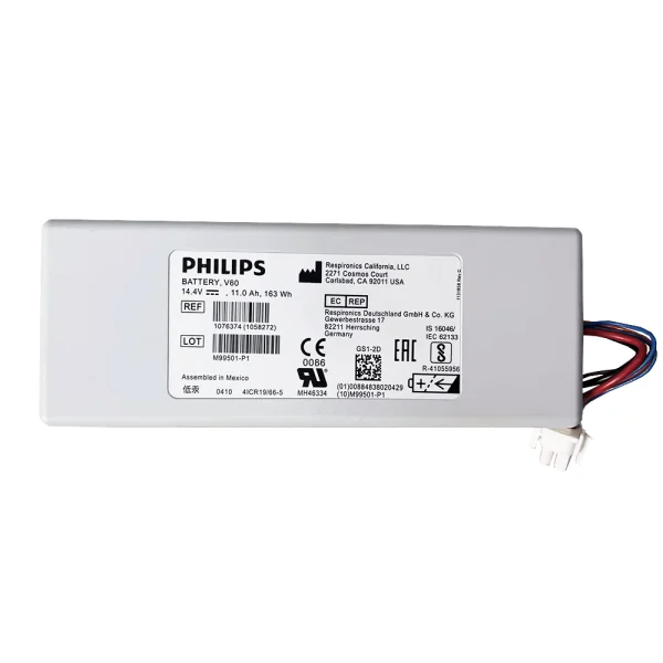 Original battery for Philips V60 V60S 1076374 1058272 - Image 3