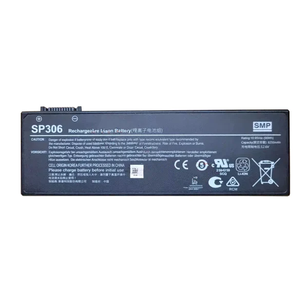 Original battery for SIEMENS SIMATIC Field PG M6,SP306