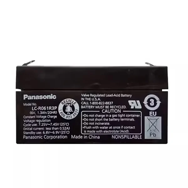 Original battery for Panasonic LC-R061R3P