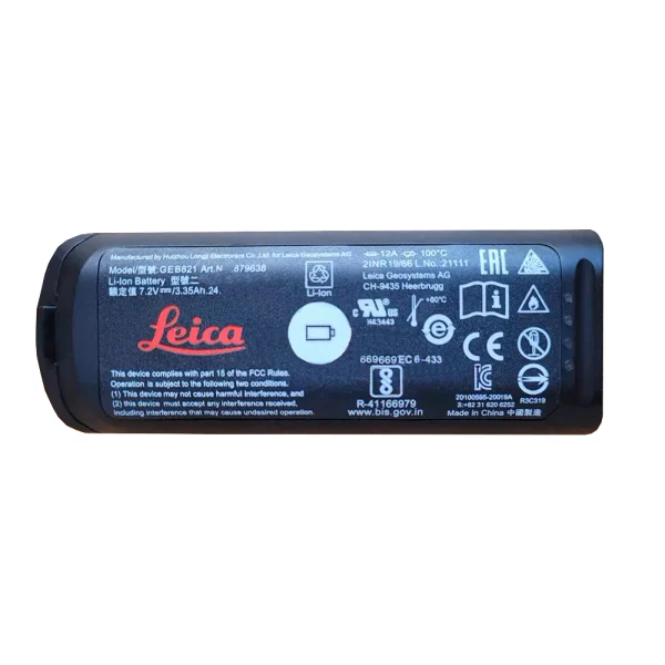 Original battery for Leica BLK2GO GEB821 879638