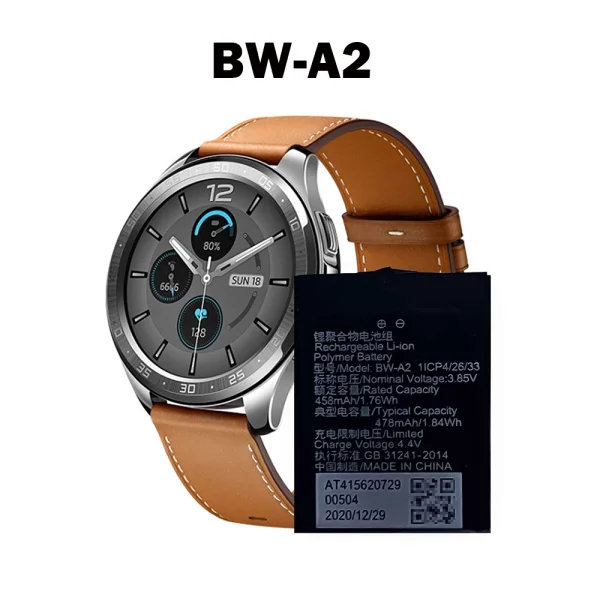 High Quality battery BW-A2 for VIVO Watch 46mm - Image 4