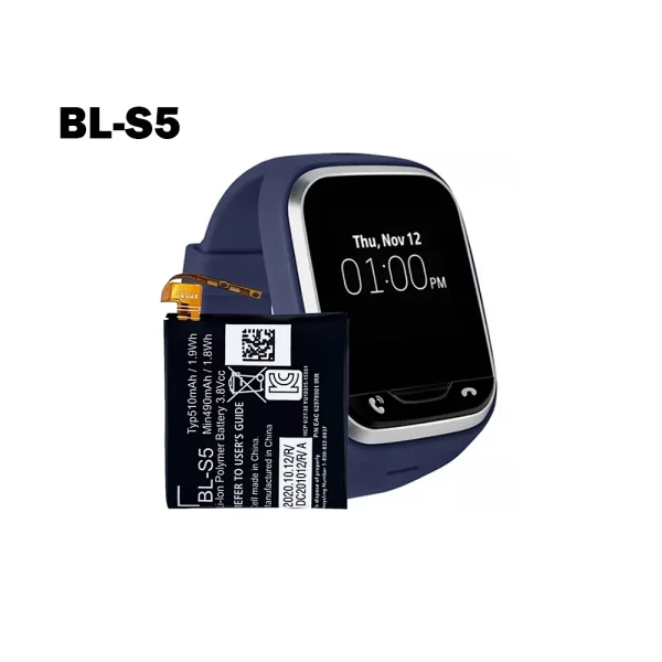 High Quality battery BL-S5 for LG Smart Watch VC200 - Image 4