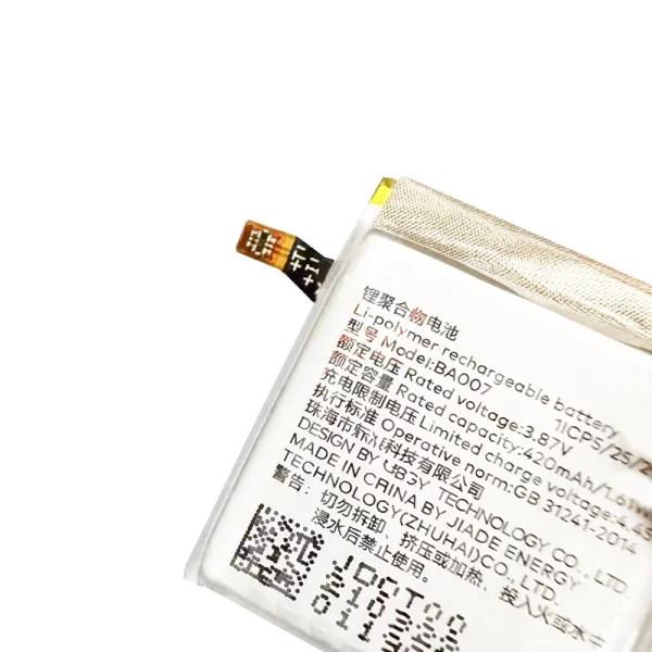 High Quality battery BA007 for MEIZU WATCH M007W - Image 3