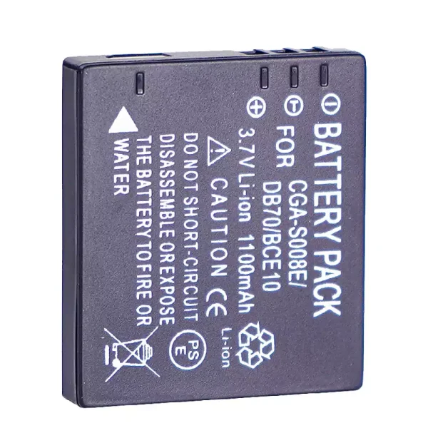 High Quality battery for PANASONIC CGA-S008 CGA-S008A CGA-S008A/1B CGA-S008E CGA-S008E/1B - Image 3