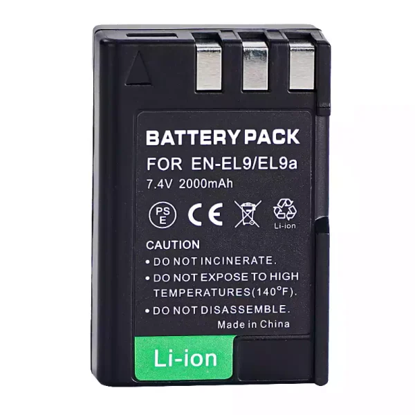 High Quality battery for Nikon EN-EL9 - Image 2