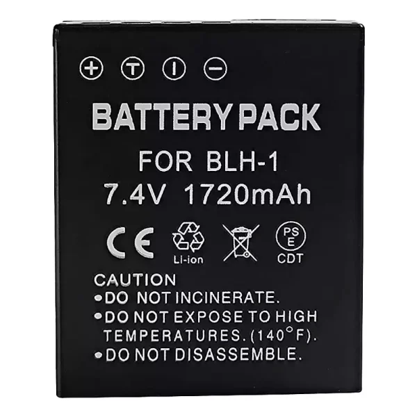 High Quality battery for OLYMPUS BLH-1