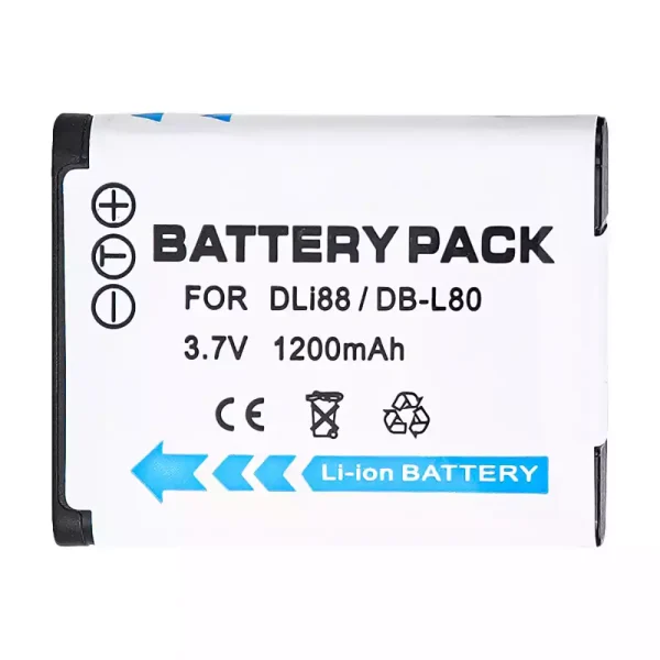 High Quality battery for PENTAX D-LI88,D-L188