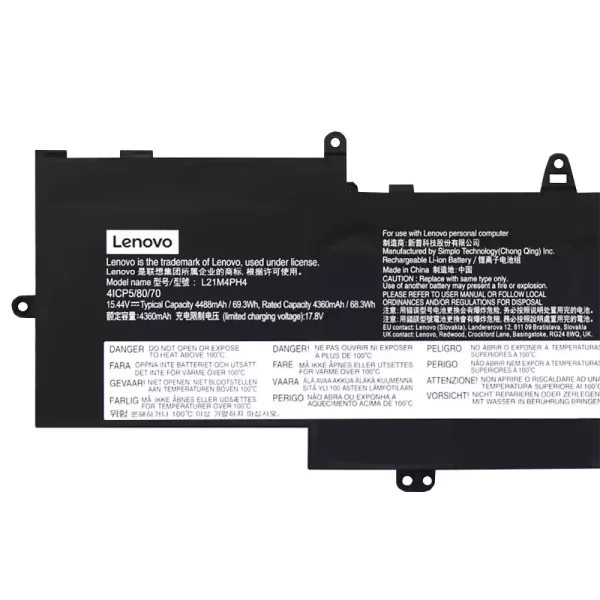 Original laptop battery for LENOVO L21M4PH4 L21C4PH4 L21D4PH4 - Image 3