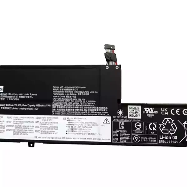 Original laptop battery for LENOVO L21M3PE0 L21C3PE0 L21L3PE0 L21B3PE0 - Image 3