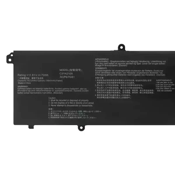 Original laptop battery for ASUS C31N2105 - Image 3