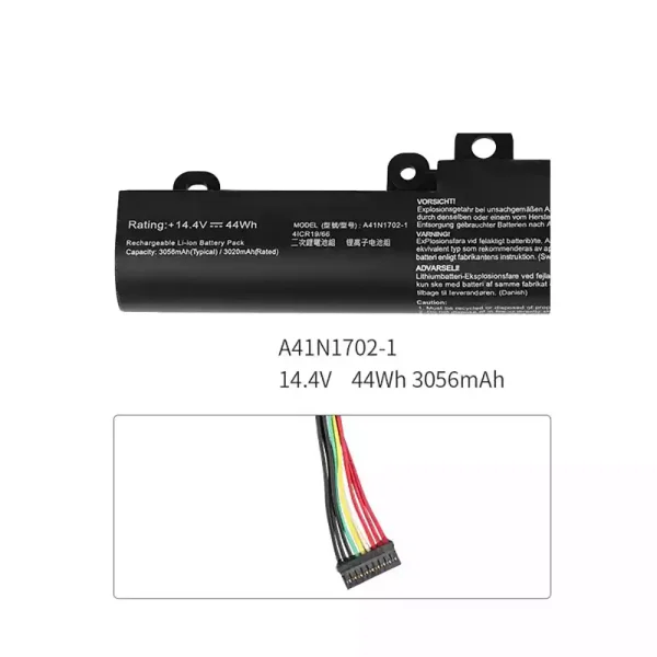 Original laptop battery for Asus A41N1702-1 - Image 3