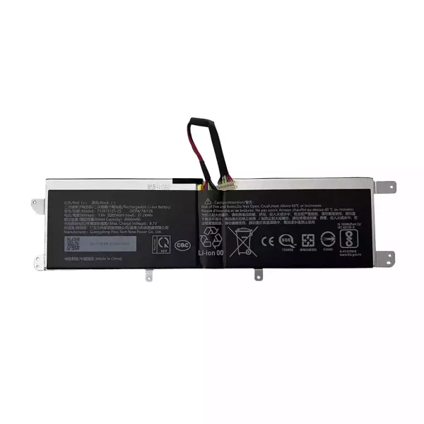 Original laptop battery for PT3473125-2S