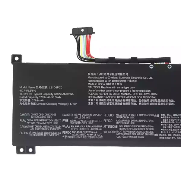 Original laptop battery for Lenovo L21M4PC0 L21C4PC0 - Image 3