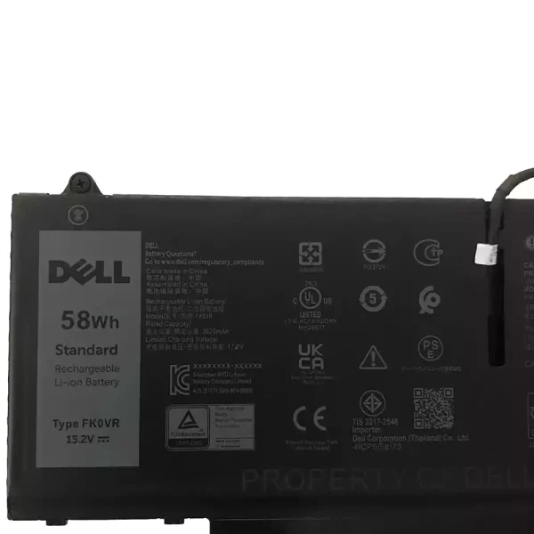 Original laptop battery for DELL FK0VR FKOVR - Image 3