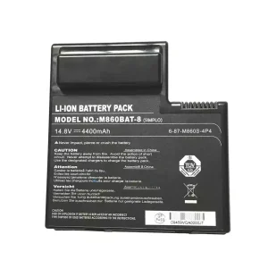 Original laptop battery for CLEVO M860BAT-8