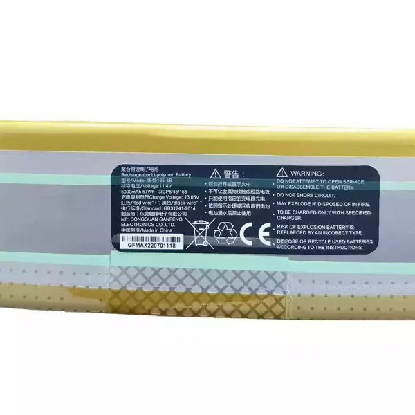 Original laptop battery for 4545165-3S,GPD WIN MAX - Image 2