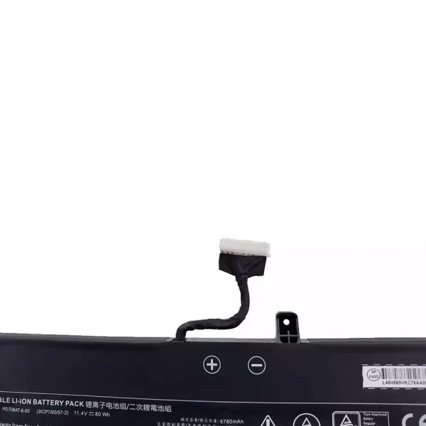 Original laptop battery for PD70BAT-6 PD70BAT-6-80 - Image 3
