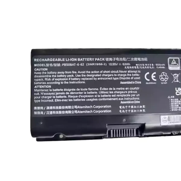 Original laptop battery for PB50BAT-6-62 - Image 3