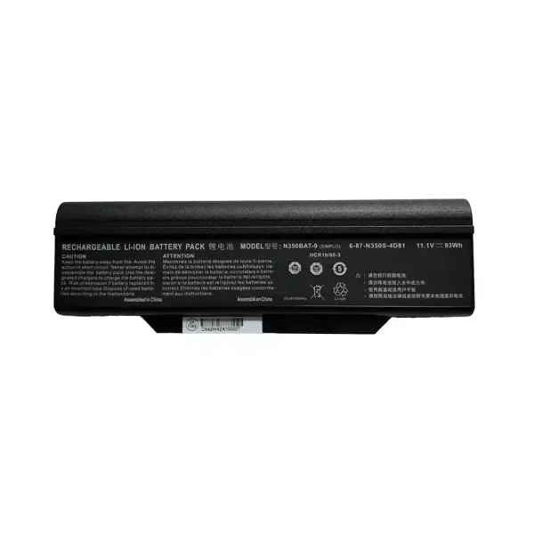Original laptop battery for N350BAT-9 6-87-N350S-4D81