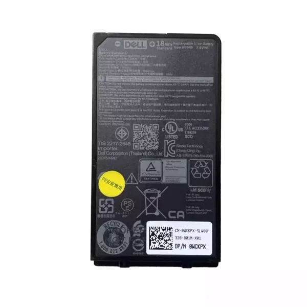Original laptop battery for DELL WV9RV WCKPX
