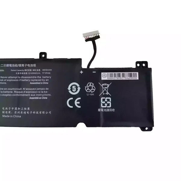 Original laptop battery for NV40BAT-4-73 6-87-NV4RS-74M00 - Image 3