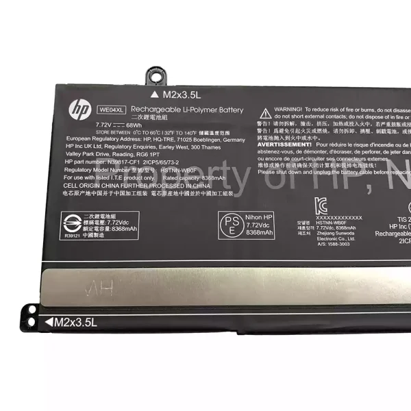 Original laptop battery for HP WE04XL HSTNN-WB0F N39857-005 - Image 3