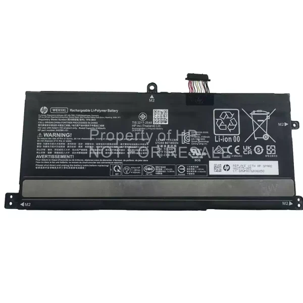 Original laptop battery for HP WE03XL TPN-IB0X N42575-005 N42388-1E1