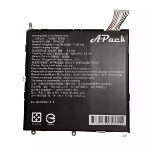 Original laptop battery for APack APP00364