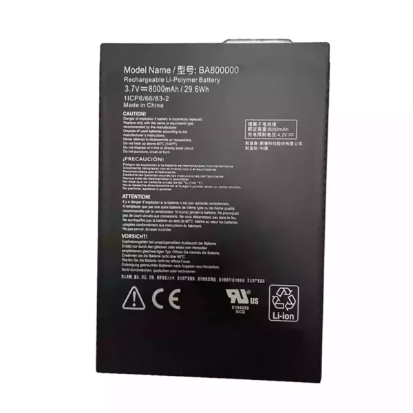 Original laptop battery for BA800000