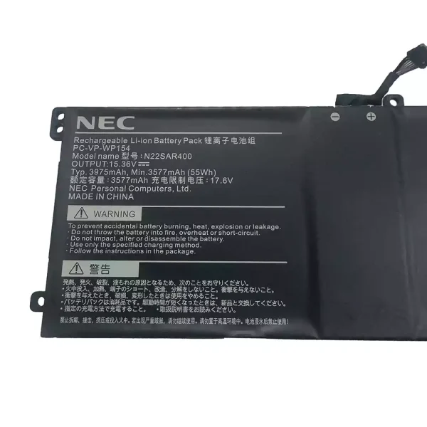 Original laptop battery for NEC PC-VP-WP154 N22SAR400 - Image 2