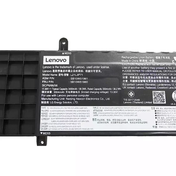 Original laptop battery for LENOVO L21L3P71 L21C3P71 L21M3P71 - Image 3