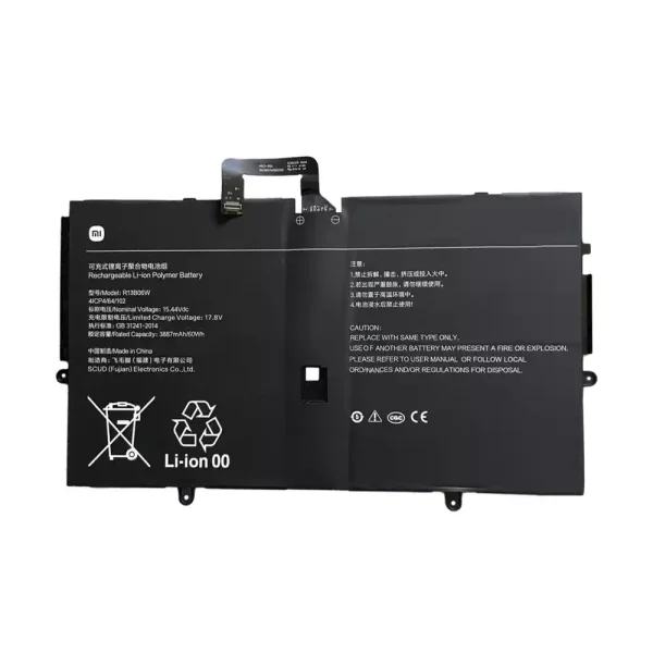 Original laptop battery for XIAOMI R13B06W