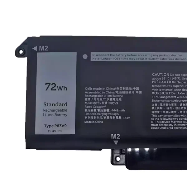 Original laptop battery for DELL P83V9 - Image 3